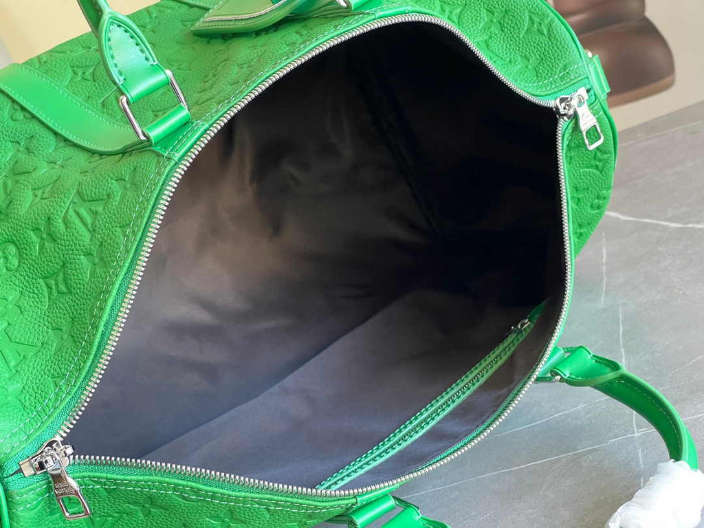 Louis Vuitton Keepall Bandoulière 50 M23751 Green Leather