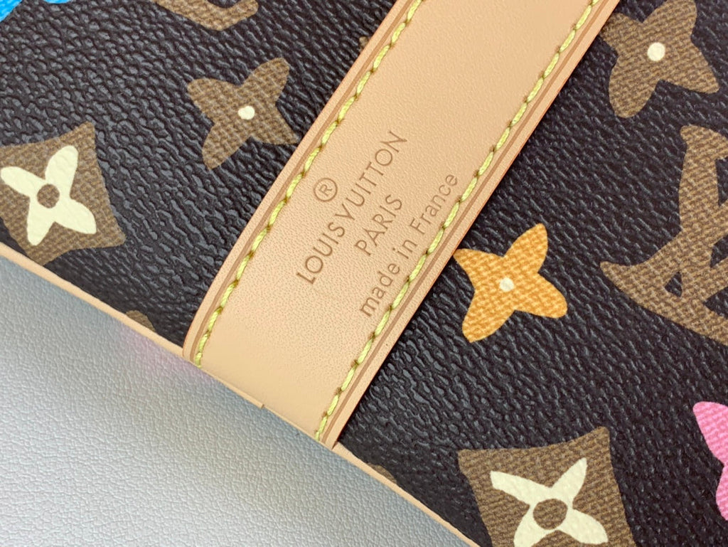 Louis Vuitton Keepall Bandoulière 50 M24901 Chocolate Monogram Canvas