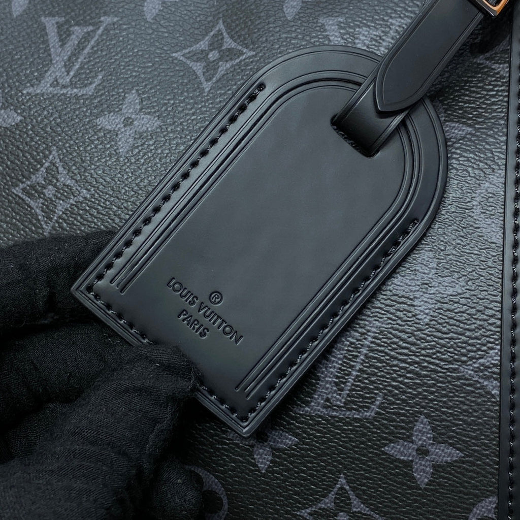 Louis Vuitton Keepall Bandoulière 50 M41416 Coated Canvas Black