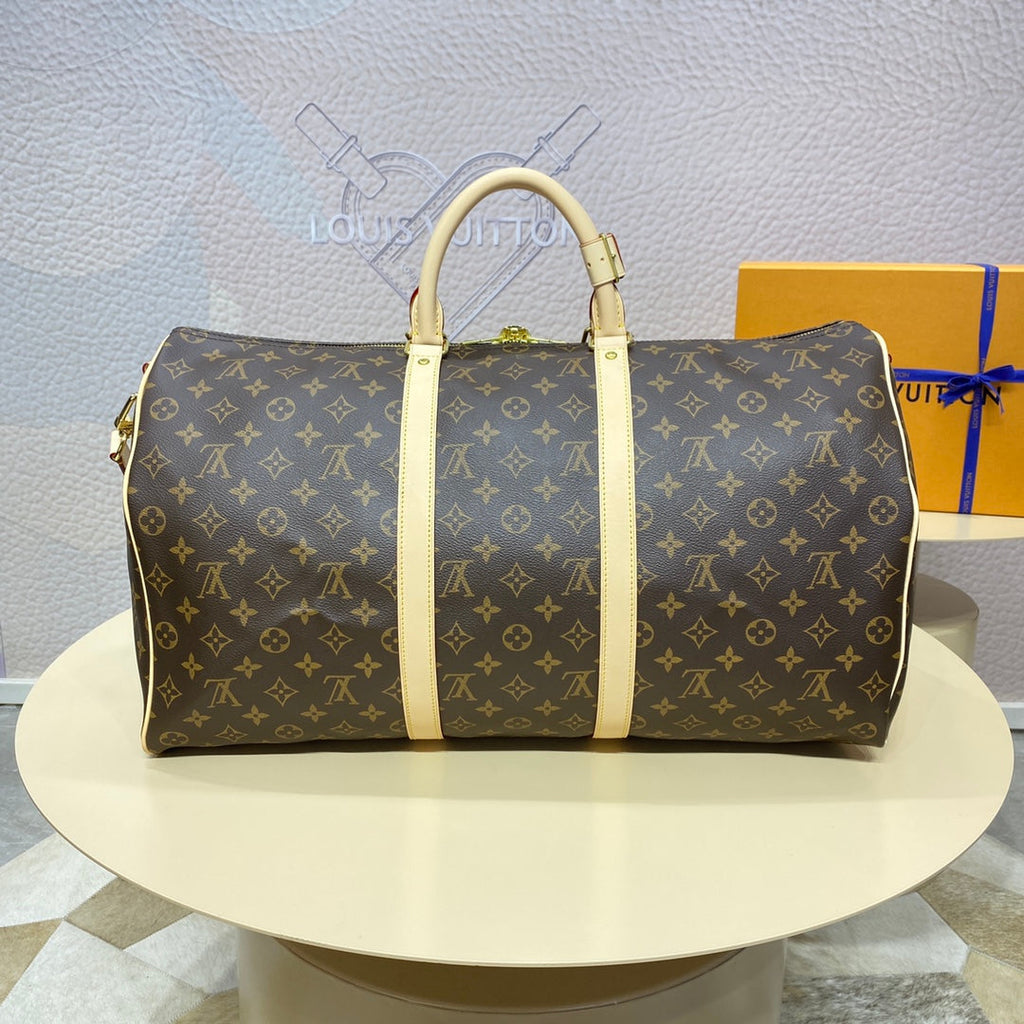 Louis Vuitton Keepall Bandoulière 50 M41416 Coated Canvas