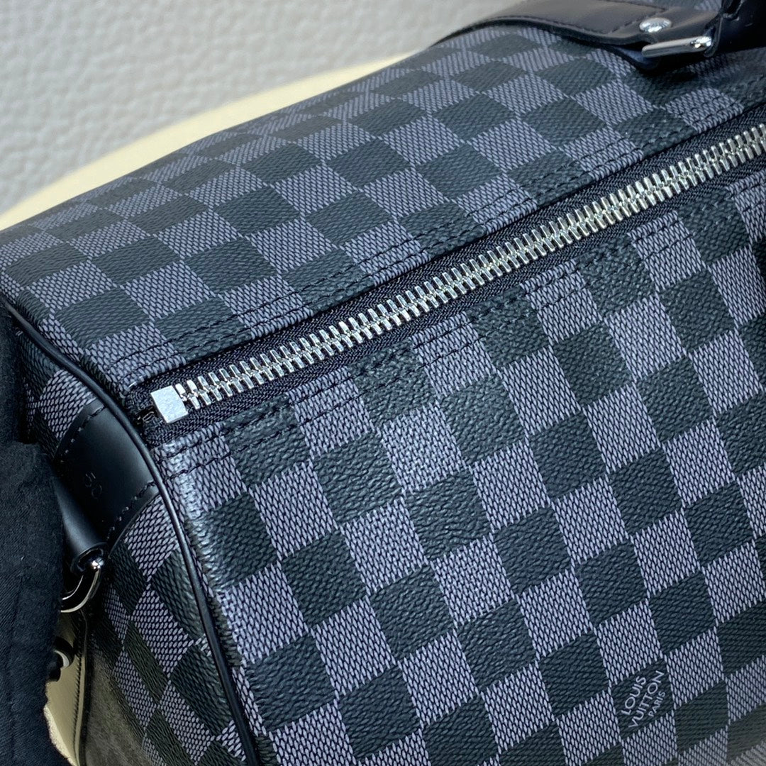 Louis Vuitton Keepall Bandoulière 50 M41416 Black