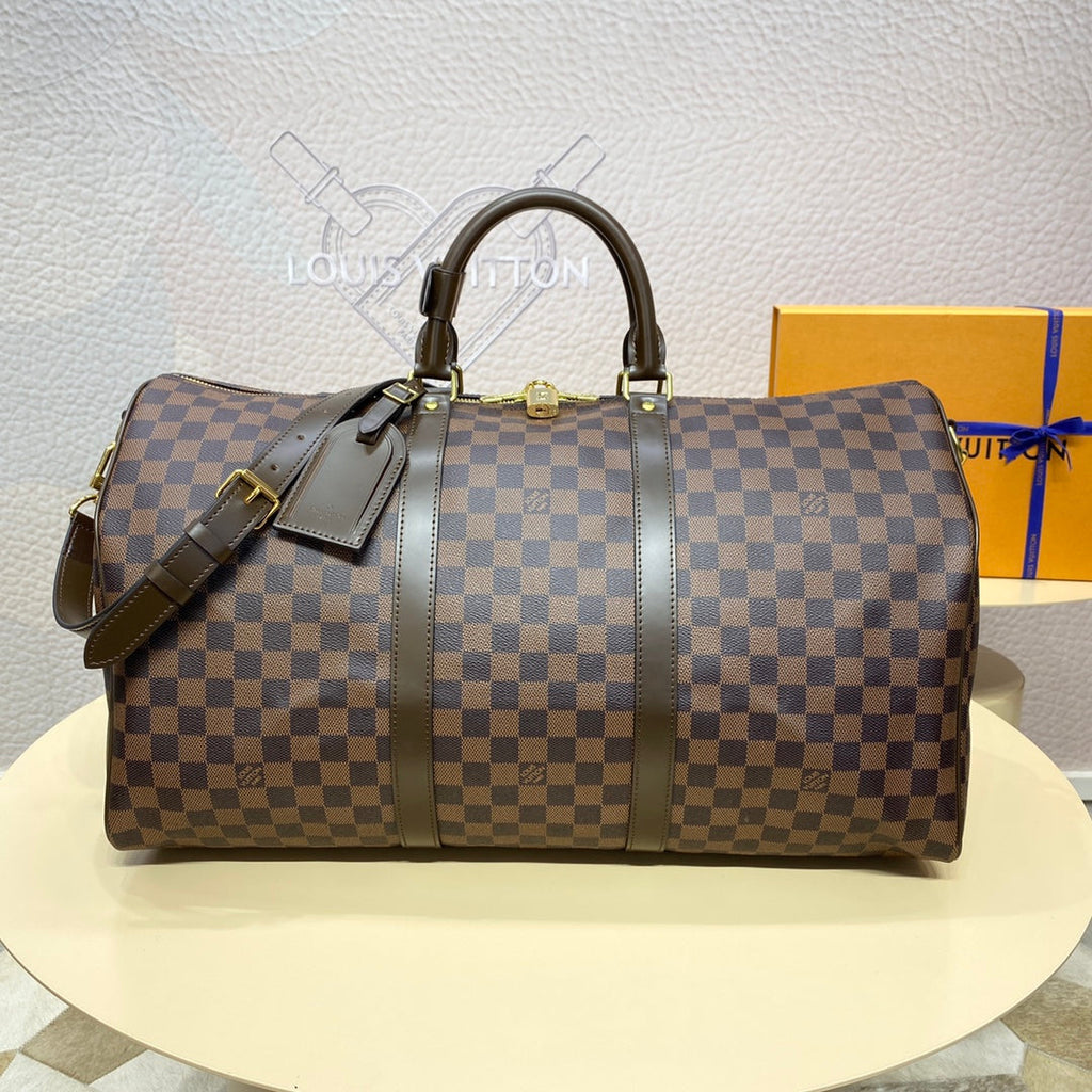 Louis Vuitton Keepall Bandoulière 50 M41416 Coffee