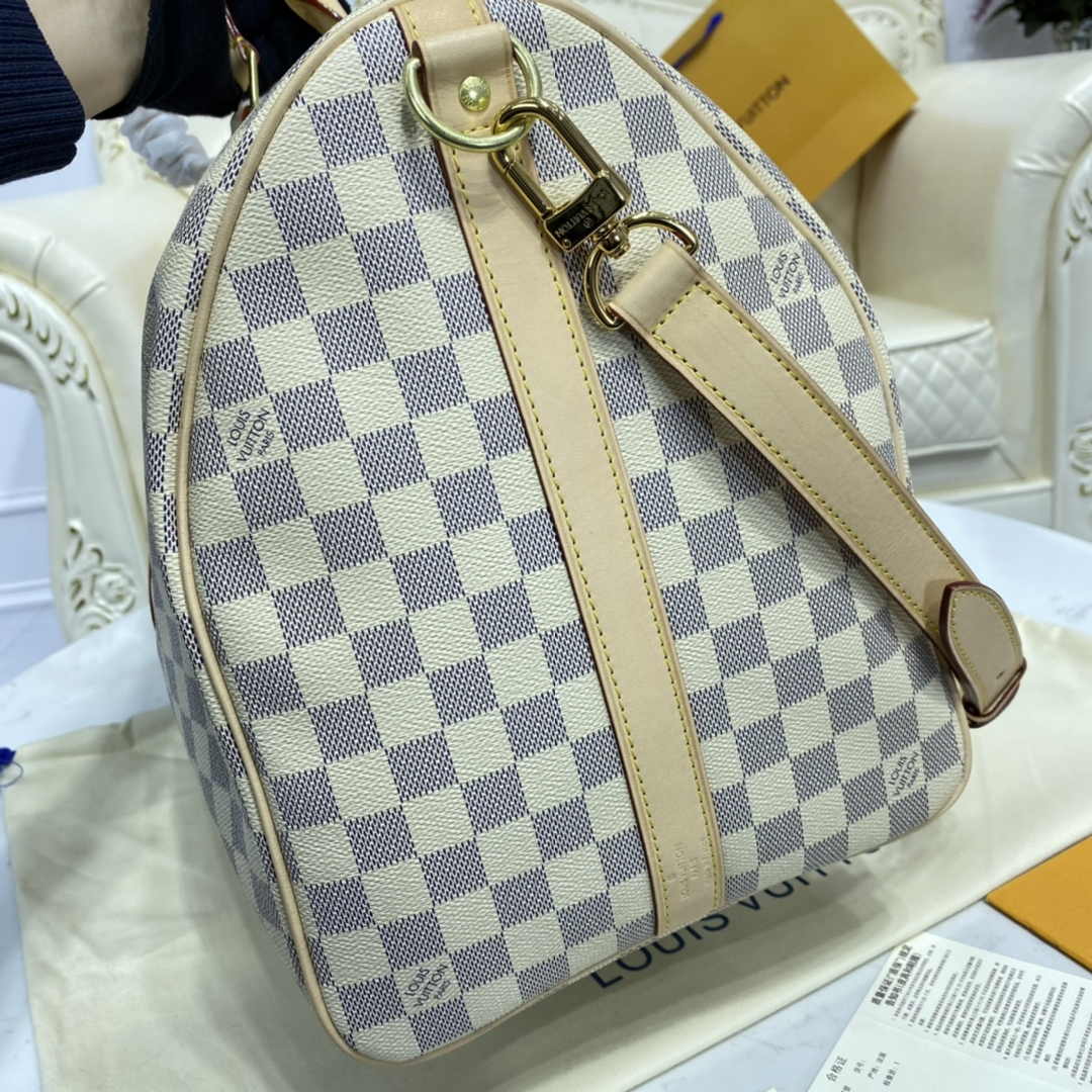 Louis Vuitton Keepall Bandoulière 50 M41416 White
