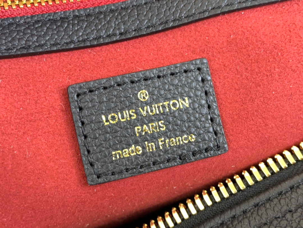 Louis Vuitton Keepall Bandoulière 50 M46670 Black Leather