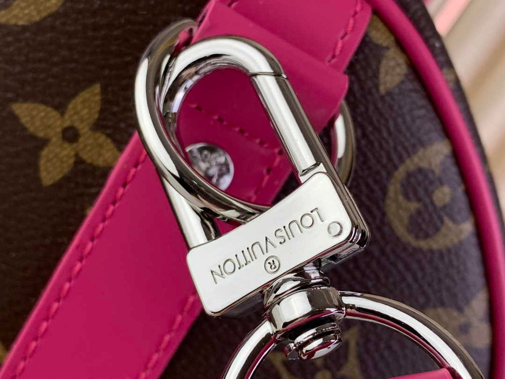 Louis Vuitton Keepall Bandoulière 50 M46773 Monogram Canvas Plum