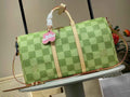 Louis Vuitton Keepall Bandoulière 50 N40667 Green Damier Canvas