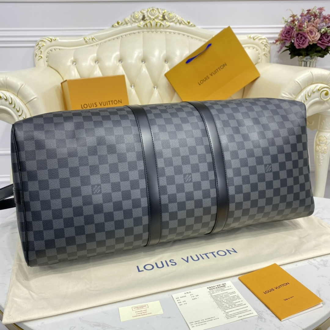 Louis Vuitton Keepall Bandoulière 55 N41413 Coated Canvas
