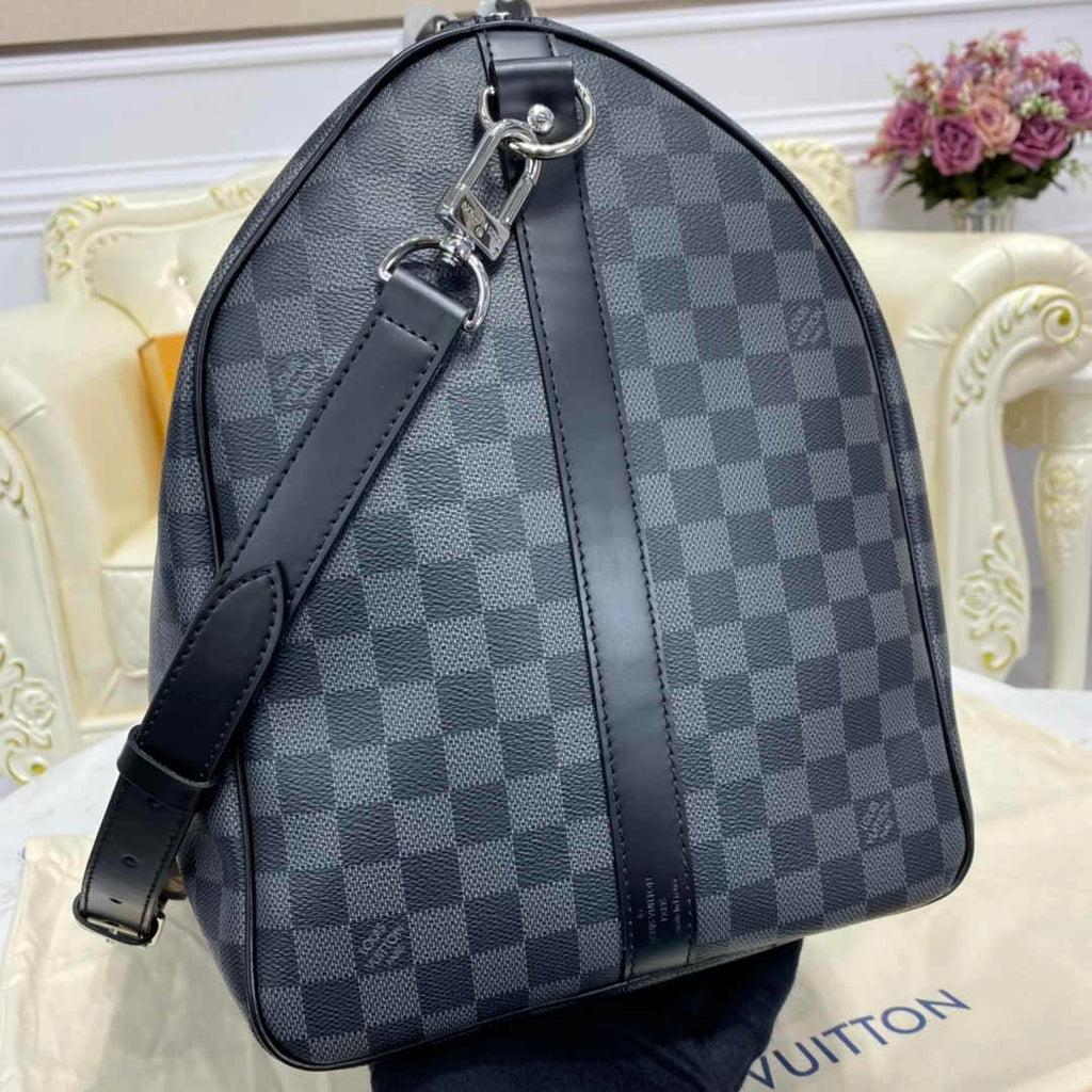 Louis Vuitton Keepall Bandoulière 55 N41413 Coated Canvas