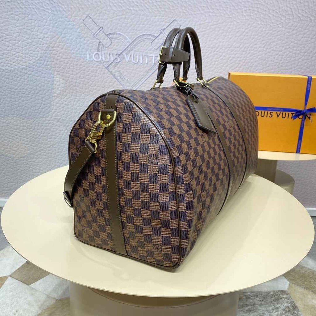 Louis Vuitton Keepall Bandoulière 55 N41414 Coated Canvas