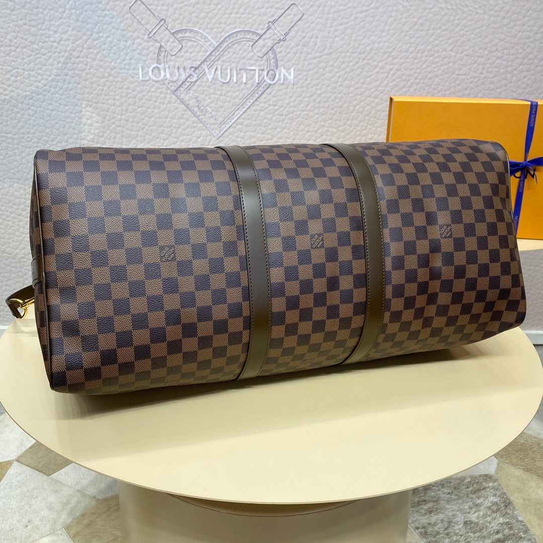 Louis Vuitton Keepall Bandoulière 55 N41414 Coated Canvas