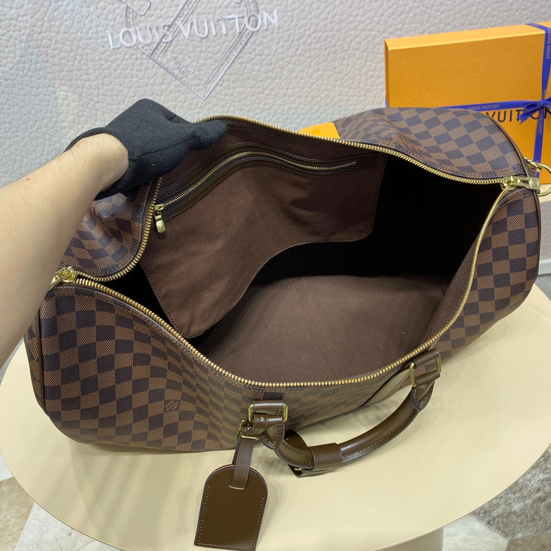 Louis Vuitton Keepall Bandoulière 55 N41414 Coated Canvas