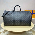 Louis Vuitton Keepall Bandoulière 55 M40605 Coated Canvas