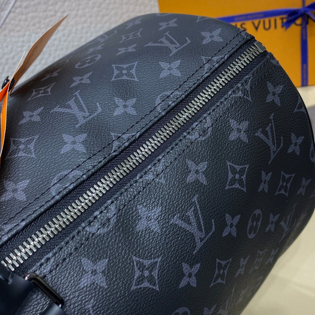 Louis Vuitton Keepall Bandoulière 55 M40605 Coated Canvas