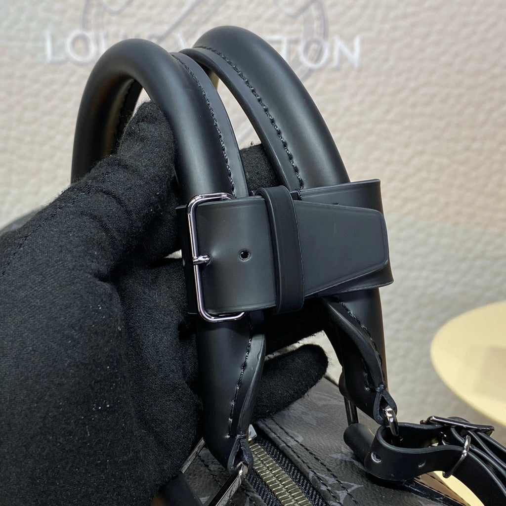 Louis Vuitton Keepall Bandoulière 55 M40605 Coated Canvas