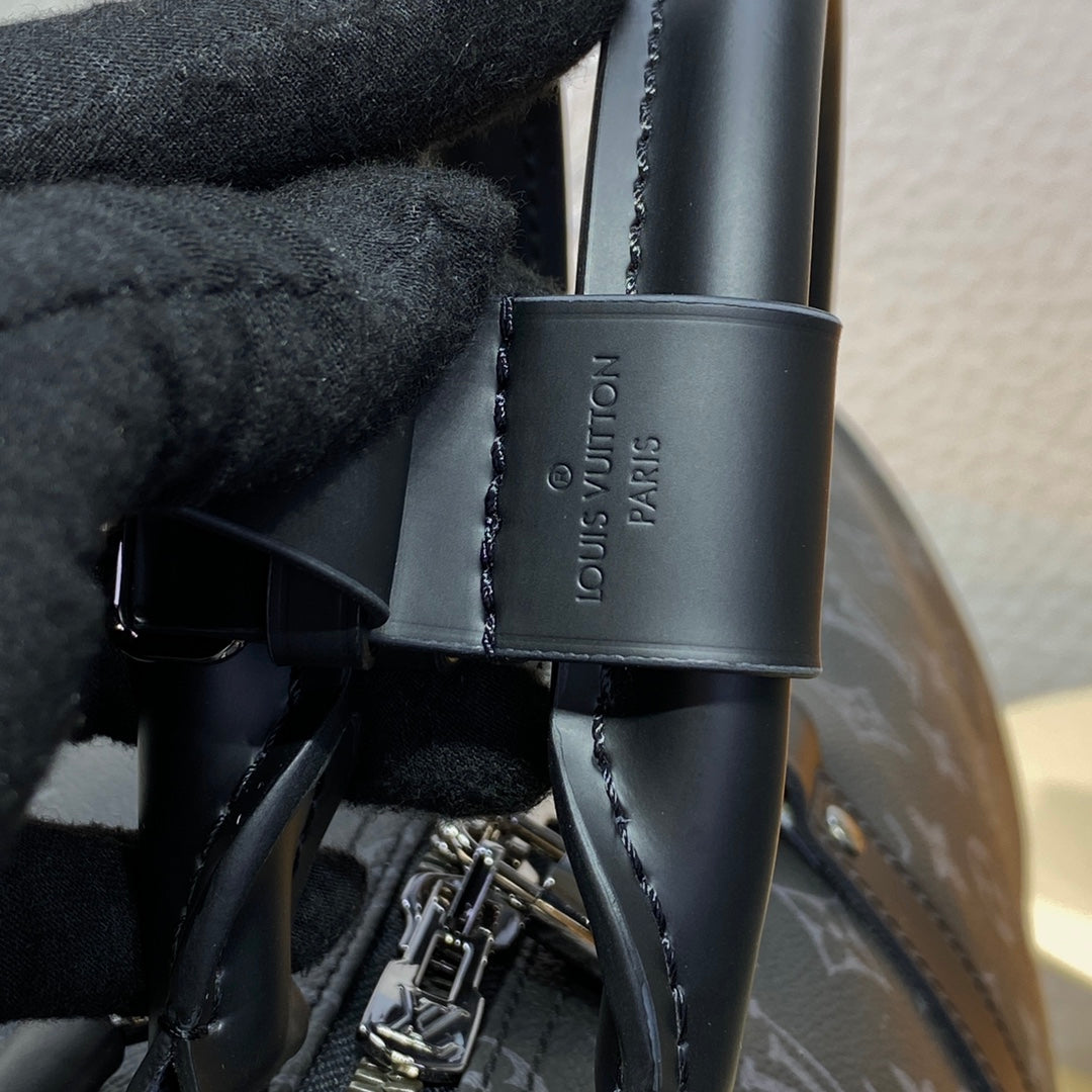 Louis Vuitton Keepall Bandoulière 55 M40605 Coated Canvas