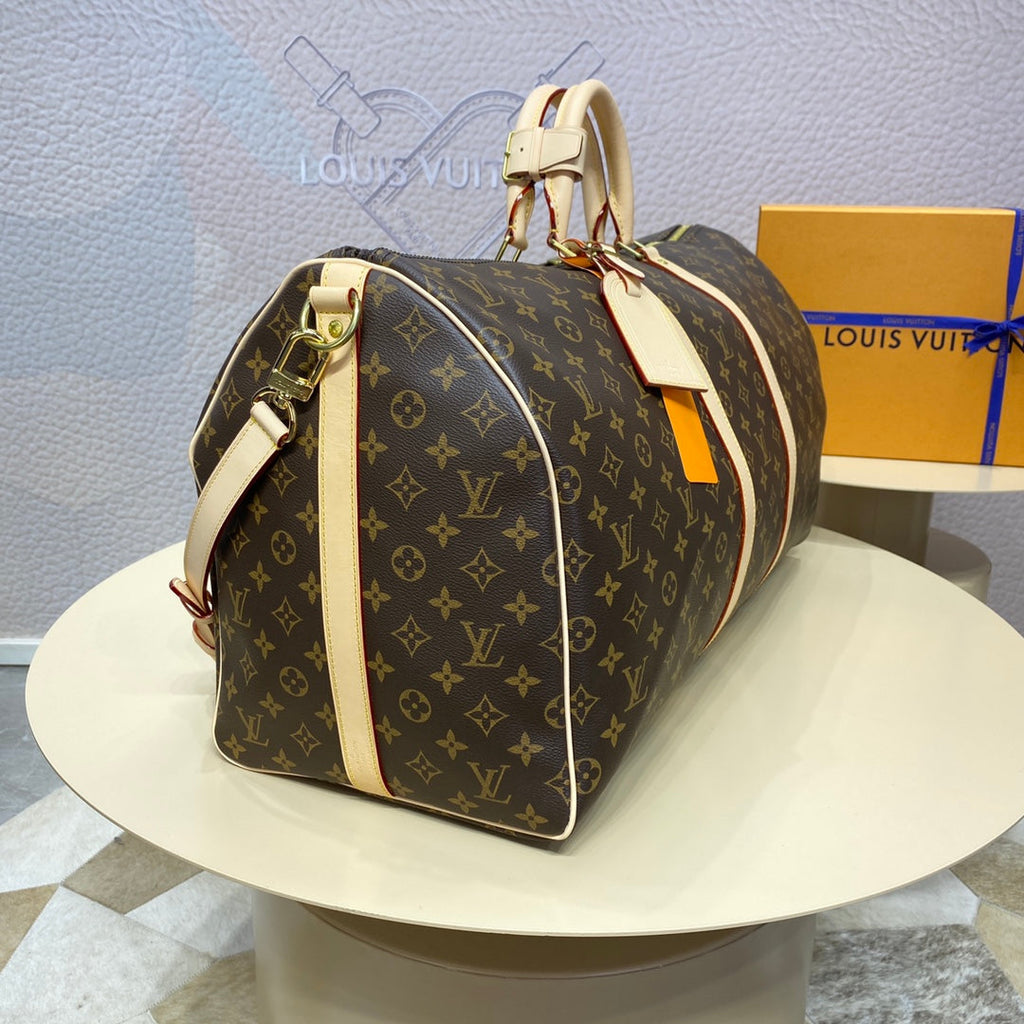 Louis Vuitton Keepall Bandoulière 55 M41414 Coated Canvas