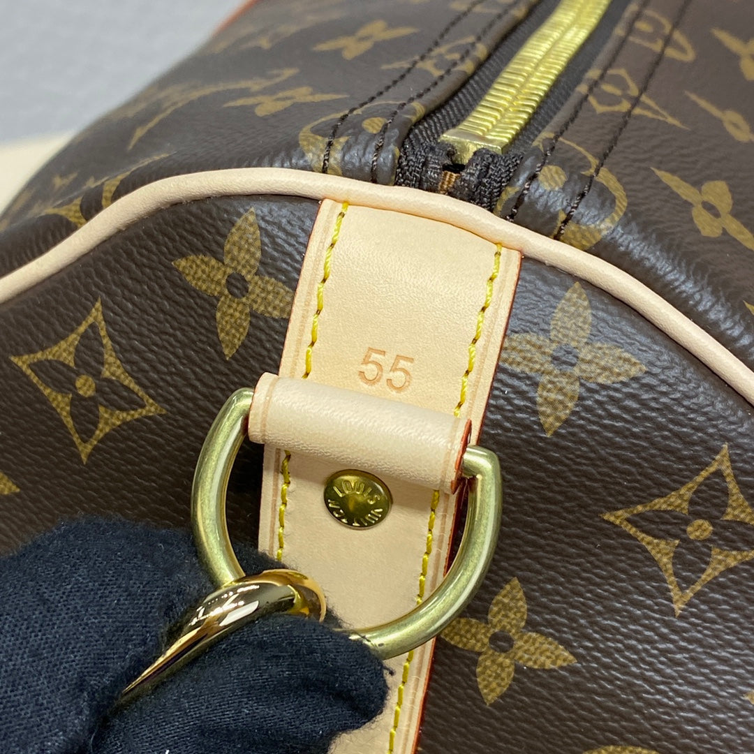Louis Vuitton Keepall Bandoulière 55 M41414 Coated Canvas