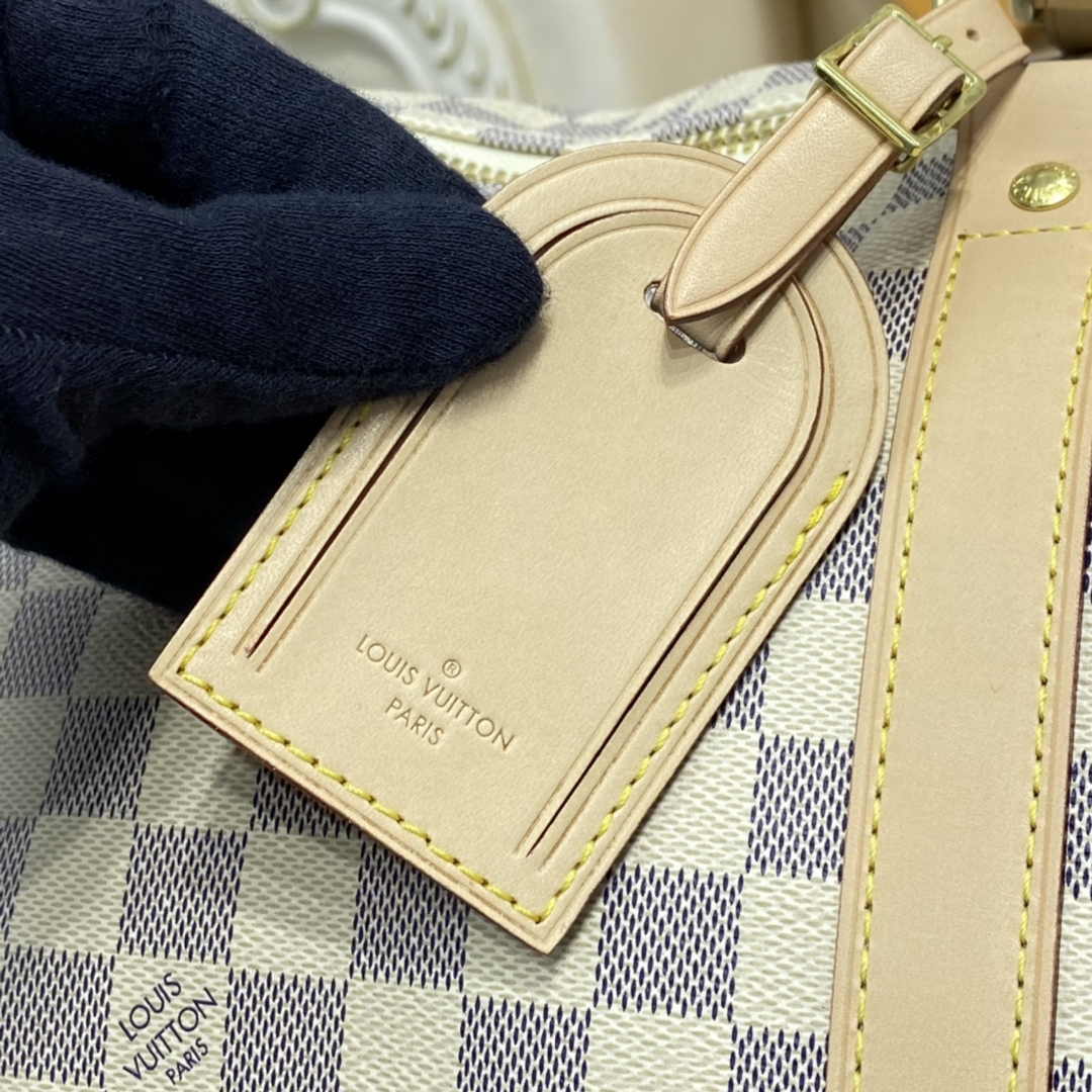 Louis Vuitton Keepall Bandoulière 55 N41429 Damier Azur Canvas