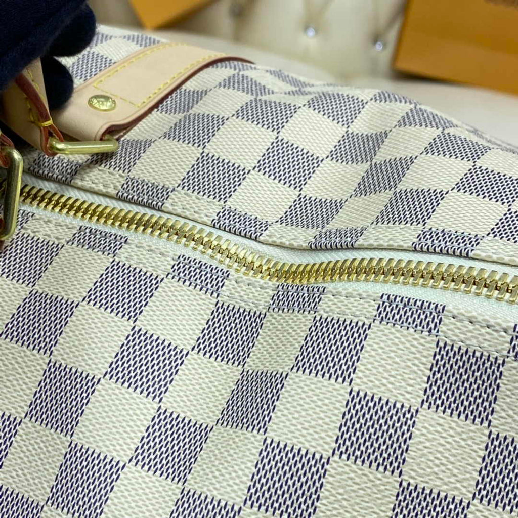 Louis Vuitton Keepall Bandoulière 55 N41429 Damier Azur Canvas