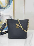 Louis Vuitton Lock and Walk Lockme M24006 Black Grained calf leather - Default Title - View 1
