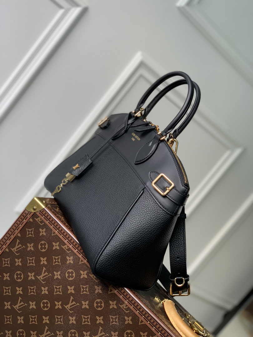 Louis Vuitton Lock It MM High End M22914 Black Leathers - Default Title - View 3