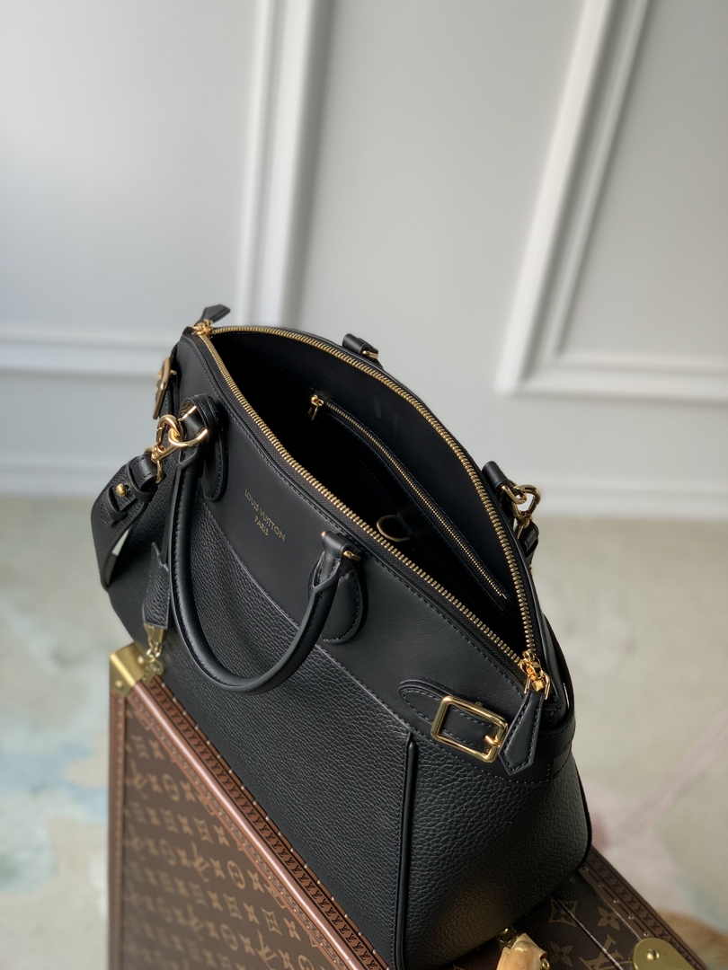 Louis Vuitton Lock It MM High End M22914 Black Leathers - Default Title - View 9