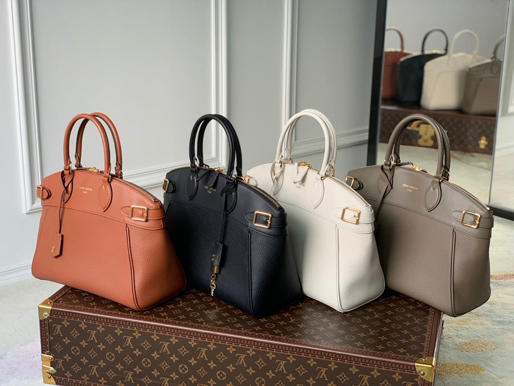 Louis Vuitton Lock It MM High End M22925 Brown Leathers - Default Title - View 1