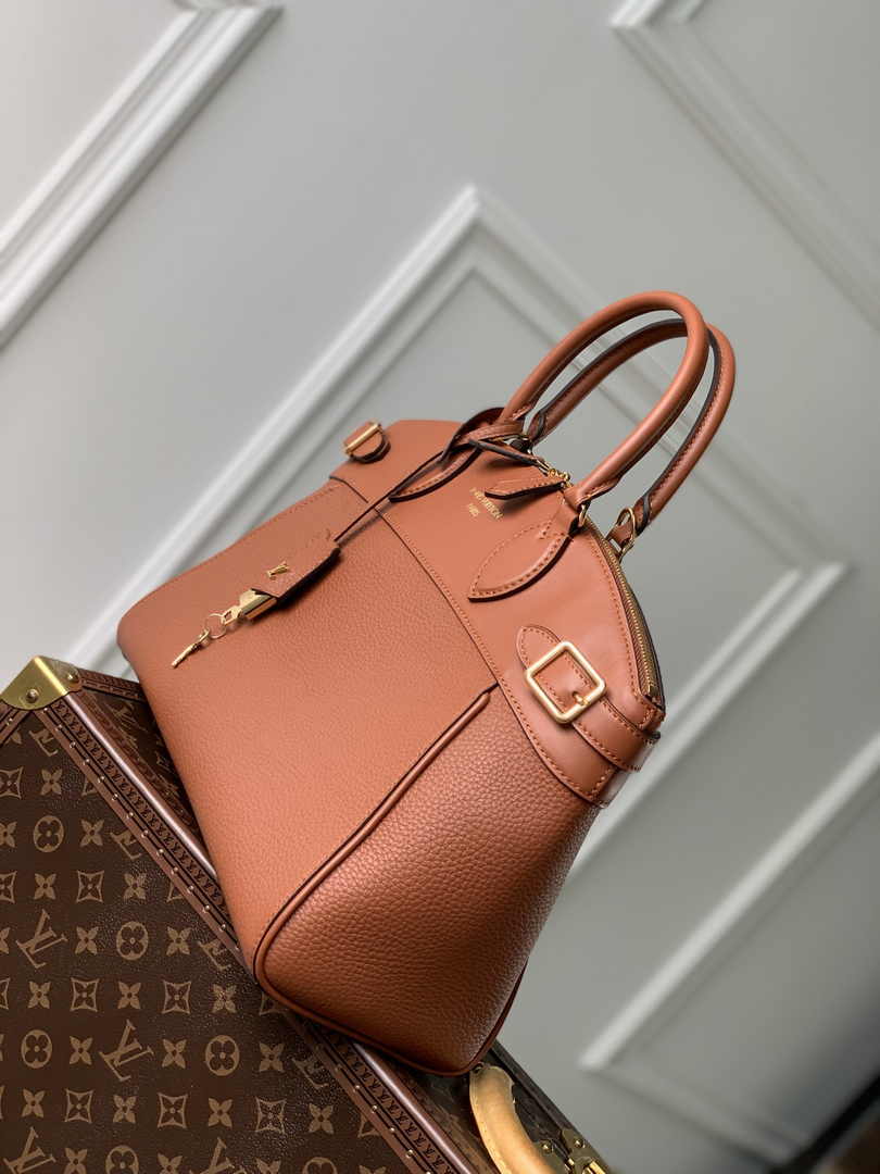 Louis Vuitton Lock It MM High End M22925 Brown Leathers - Default Title - View 5