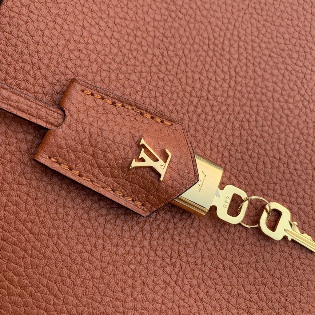 Louis Vuitton Lock It MM High End M22925 Brown Leathers - Default Title - View 8