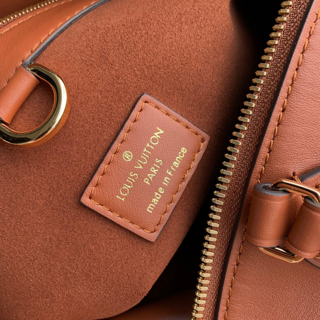 Louis Vuitton Lock It MM High End M22925 Brown Leathers - Default Title - View 9