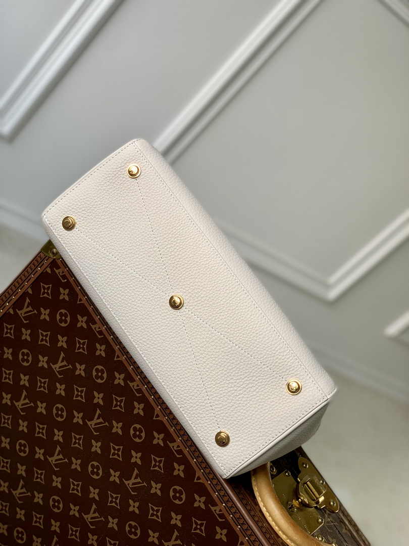 Louis Vuitton Lock It MM High End M23061 Beige Leathers - Default Title - View 4