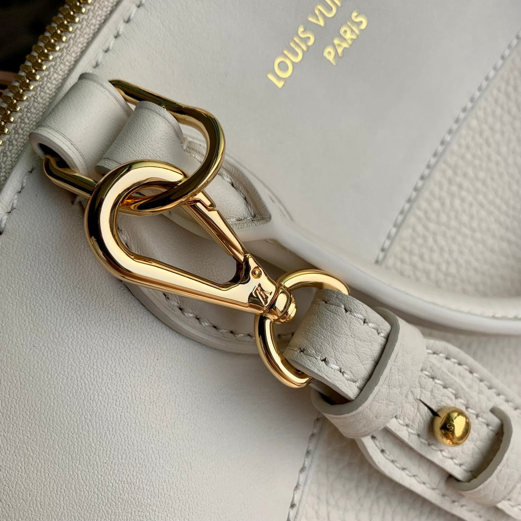 Louis Vuitton Lock It MM High End M23061 Beige Leathers - Default Title - View 6
