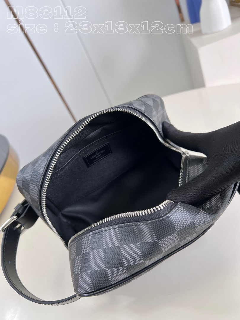 Louis Vuitton Locker Dopp Kit M83112 Damier Graphite coated canvas - Default Title - View 8