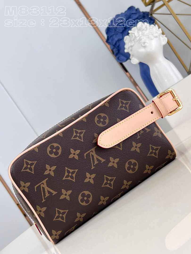 Louis Vuitton Locker Dopp Kit M83112 Monogram Coated Canvas - Default Title - View 2