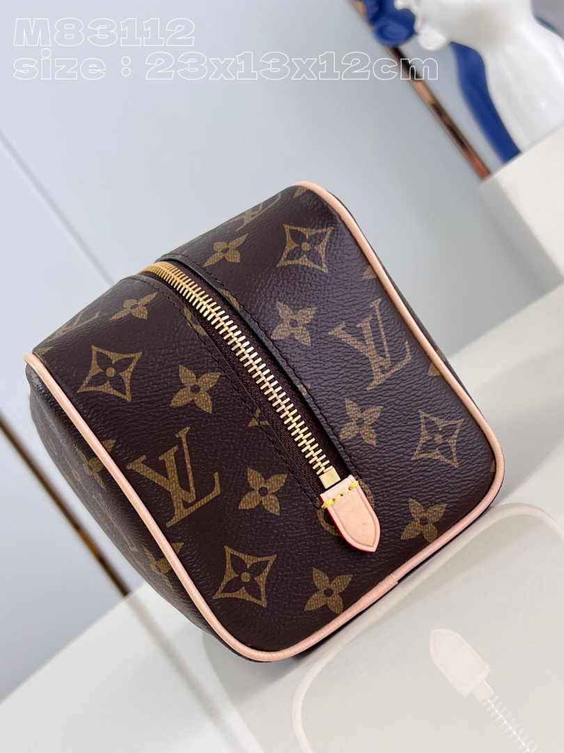 Louis Vuitton Locker Dopp Kit M83112 Monogram Coated Canvas - Default Title - View 4