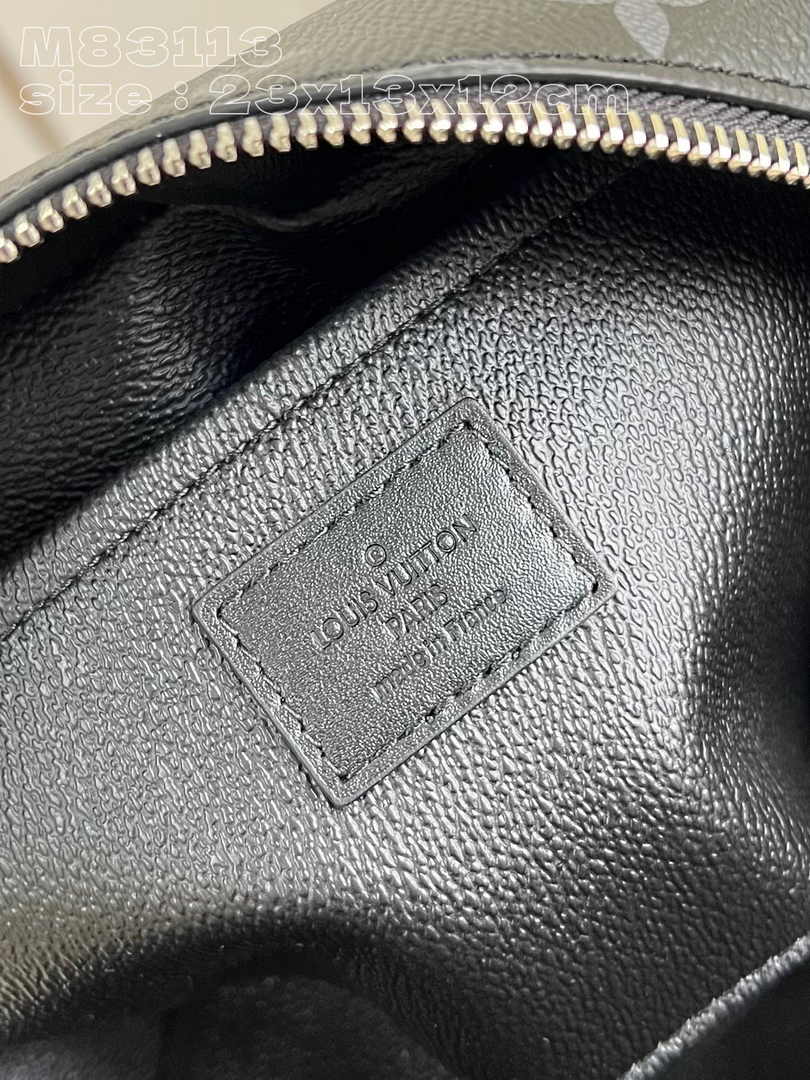 Louis Vuitton Locker Dopp Kit M83113 Monogram Eclipse Coated Canvas - Default Title - View 9