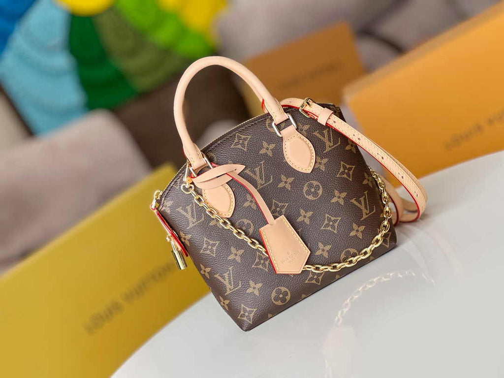 Louis Vuitton Lockit BB Bag M12019 Coated canvas
