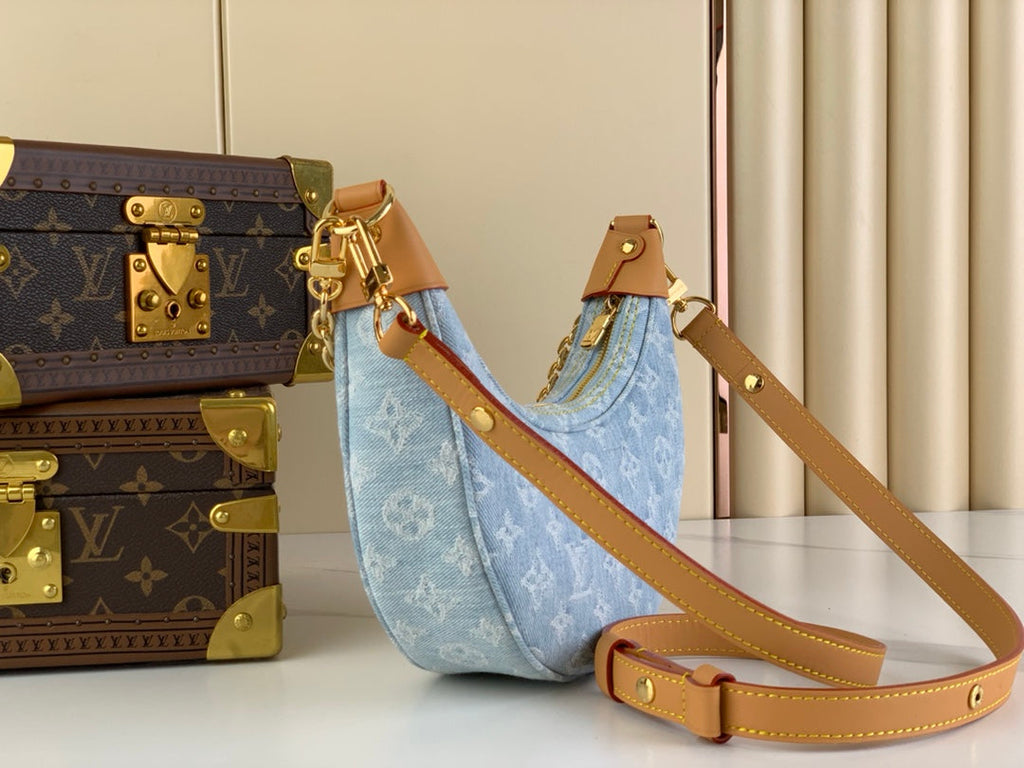 Louis Vuitton Loop Bag M24846 Sky Blue Denim - Default Title - View 2
