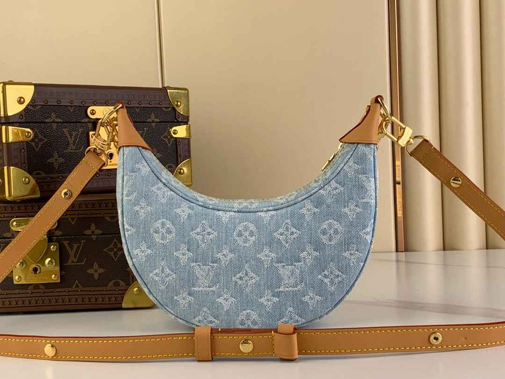 Louis Vuitton Loop Bag M24846 Sky Blue Denim