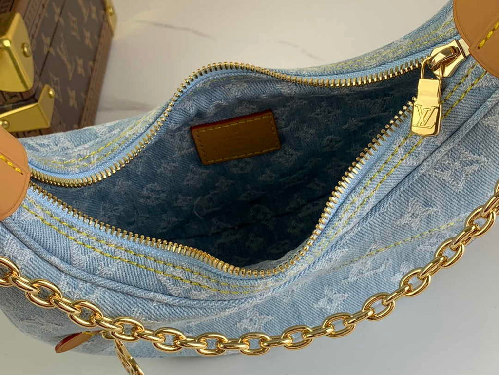 Louis Vuitton Loop Bag M24846 Sky Blue Denim - Default Title - View 5