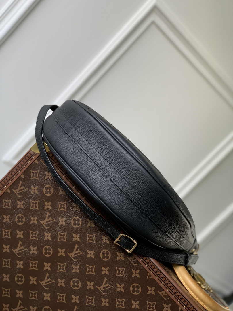 Louis Vuitton Loop Hobo M46725 Black Monogram Leather - Default Title - View 4