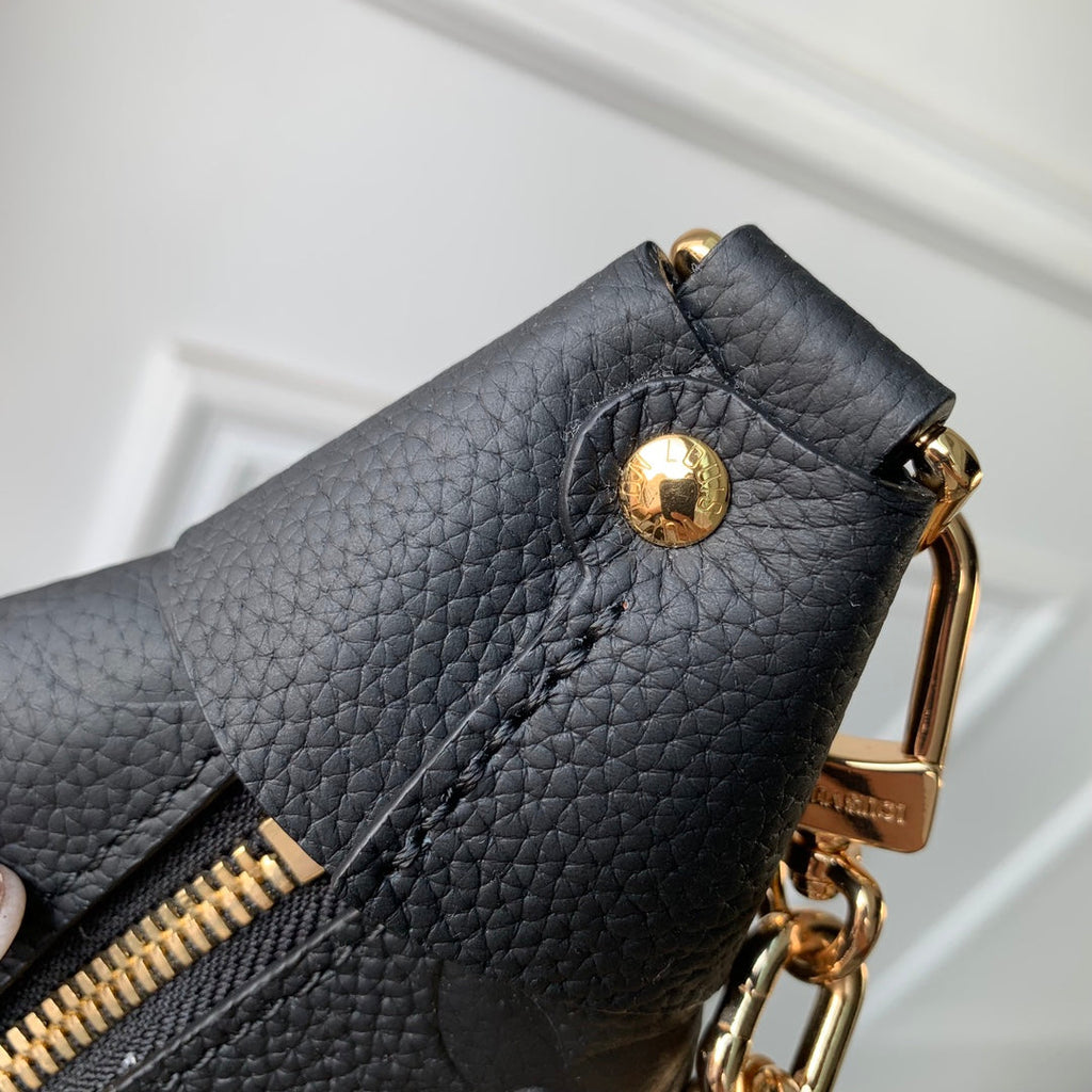 Louis Vuitton Loop Hobo M46725 Black Monogram Leather - Default Title - View 6