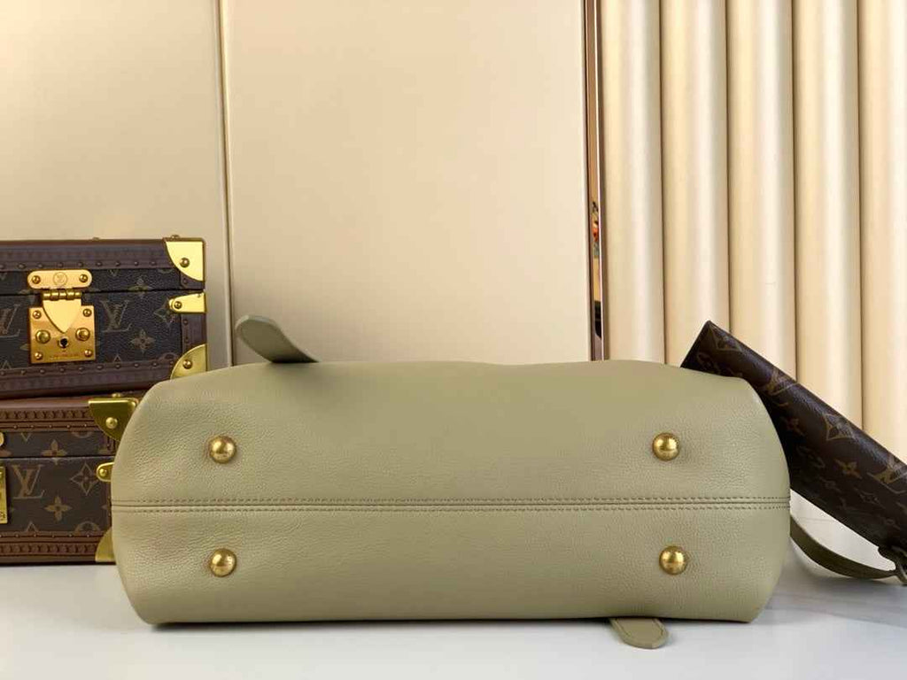 Louis Vuitton Low Key Cabas MM Bag M25343 Green Smooth calf leather