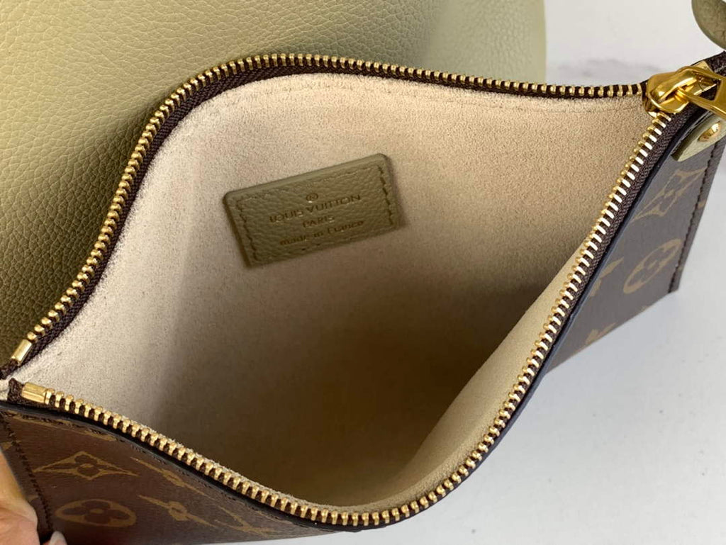 Louis Vuitton Low Key Cabas MM Bag M25343 Green Smooth calf leather