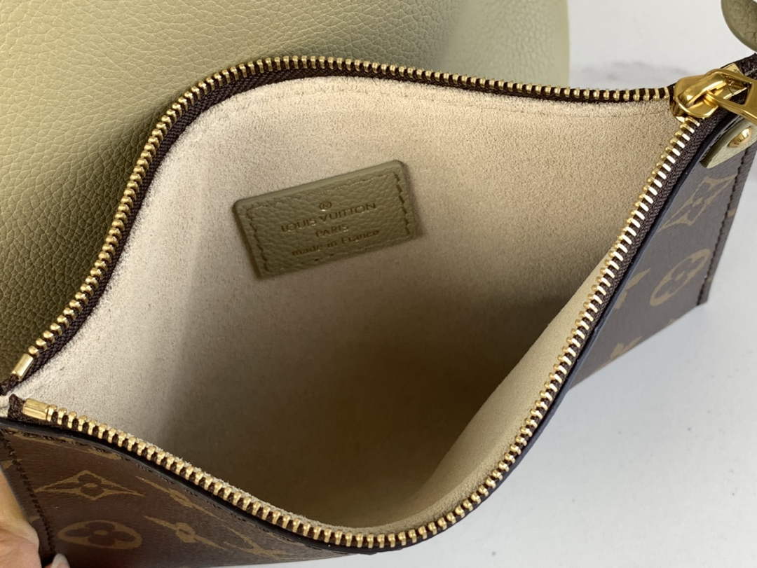 Louis Vuitton Low Key Cabas MM Bag M25343 Green Smooth calf leather