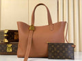 Louis Vuitton Low Key Cabas MM Bag M25342 Brown Smooth calf leather