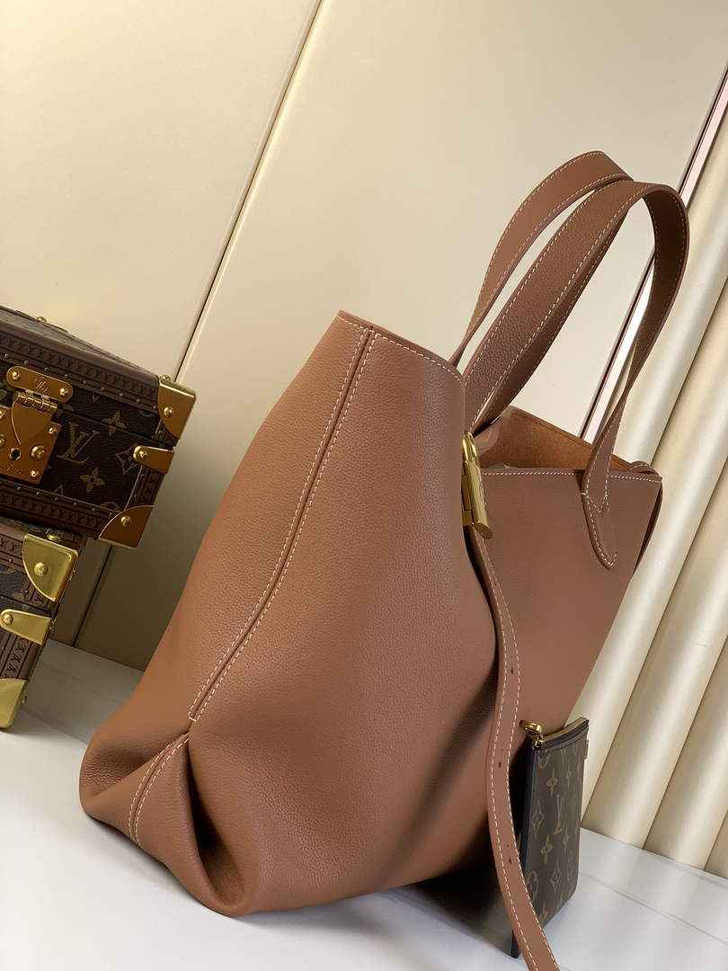 Louis Vuitton Low Key Cabas MM Bag M25342 Brown Smooth calf leather