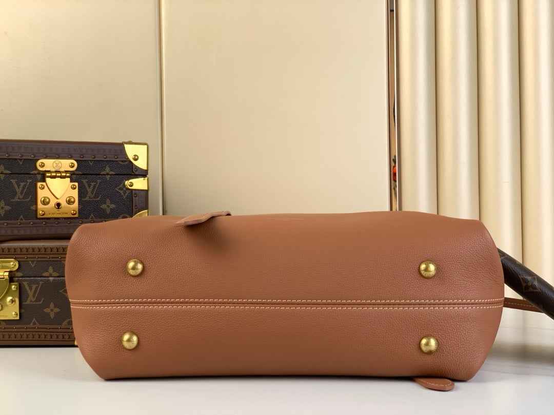 Louis Vuitton Low Key Cabas MM Bag M25342 Brown Smooth calf leather