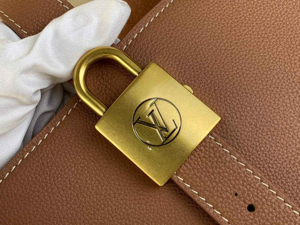 Louis Vuitton Low Key Cabas MM Bag M25342 Brown Smooth calf leather