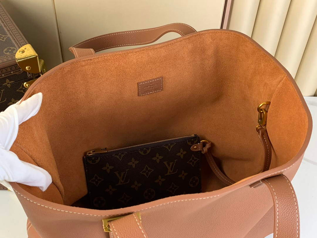 Louis Vuitton Low Key Cabas MM Bag M25342 Brown Smooth calf leather